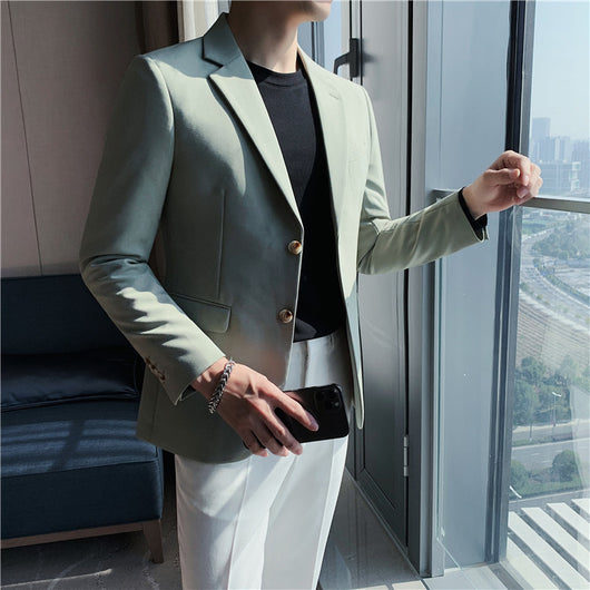 Traje Casual Sofisticado para Hombre de Dos Botones - Image 15