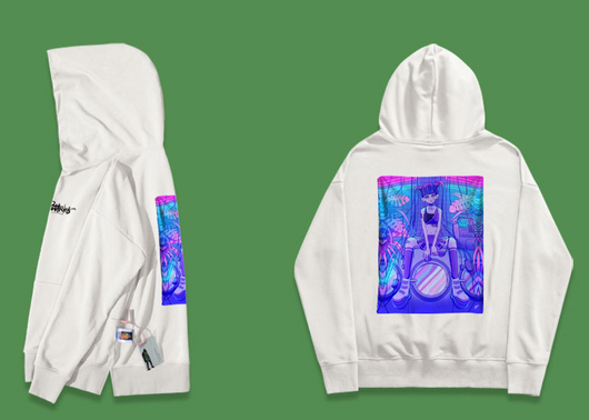 Sudadera Esencial con Diseño Steam Wave - Image 14