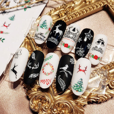 Stickers de Uñas Navideños - Image 2