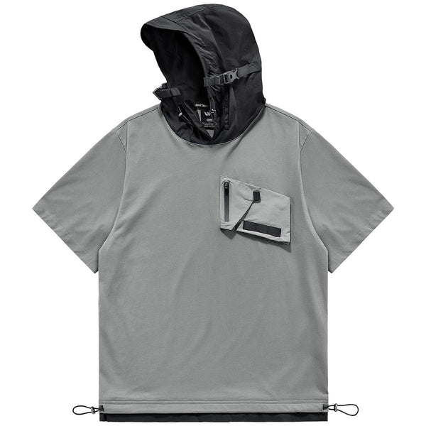 Sudadera Hombre Patchwork Dos Texturas - Image 4