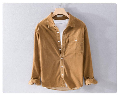 Camisa Suelta de Manga Larga para Hombre - Image 12