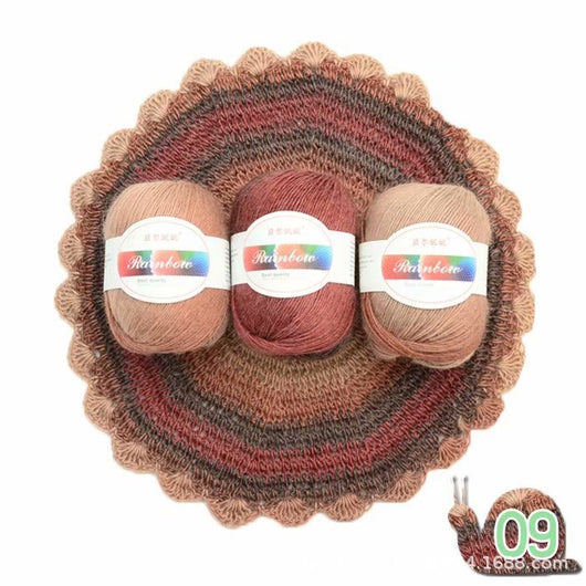 Ovillo Arcoíris Multicolor para Tejer - Image 24