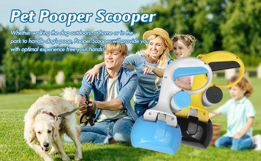 Recogedor de Heces para Perros y Gatos con Soporte para Bolsas - Material Resistente - Image 12