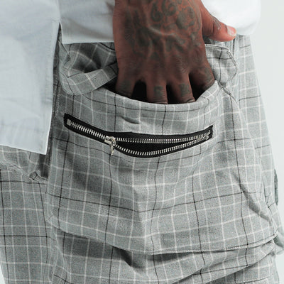 Pantalones Cortos Holgados con Bolsillos de Cierre para Hombre - Image 5