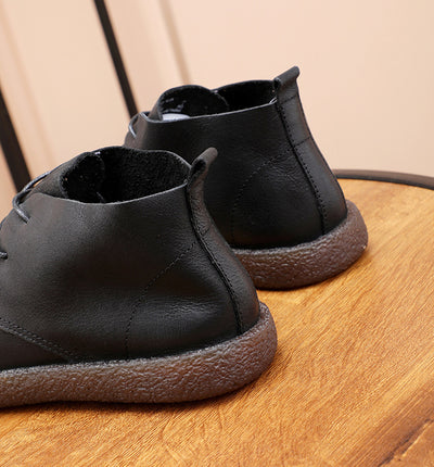 Botas Martin de Cuero Vintage Desgastado con Suela de Goma - Image 12