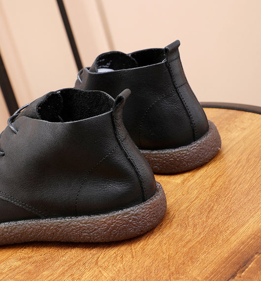Botas Martin de Cuero Vintage Desgastado con Suela de Goma - Image 12
