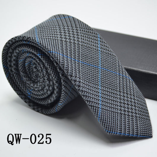 Corbata Angosta de Lana Elegante para Hombre - Image 26