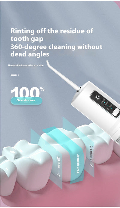 Irrigador Bucal Portátil Recargable - Elimina Sarro y Placa - Image 10