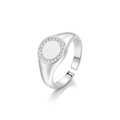 Anillo de Plata Esterlina para Niños con Diseño Moderno - Image 3