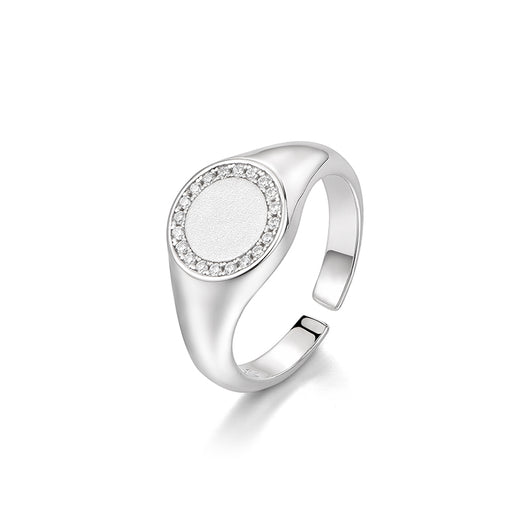 Anillo de Plata Esterlina para Niños con Diseño Moderno - Image 3