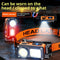 Lámpara Frontal LED Recargable Impermeable para Pesca y Minería