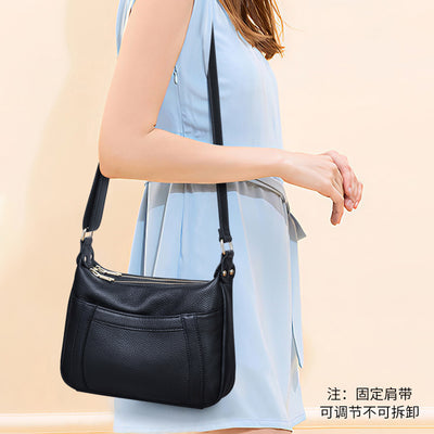 Bolso de Cuero Genuino de Gran Capacidad - Bolsa Madre Tipo Hombro - Image 2
