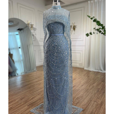 Vestido Largo de Lujo Pearl con Caída Elegante - Image 8