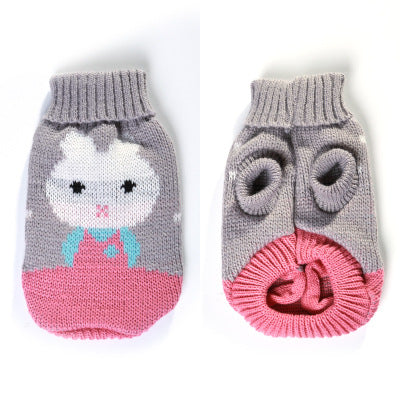 Abrigo Cálido para Mascotas con Diseño de Gato y Perro Cartoon - Image 22