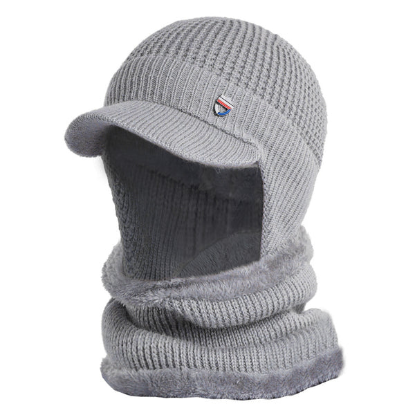 Gorro Tejido de Protección Térmica para Clima Frío y Cálido