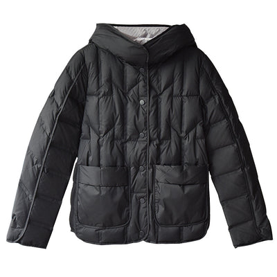 Chaqueta Acolchada Corta sin Costuras para Mujer - Calidez Invernal - Image 2