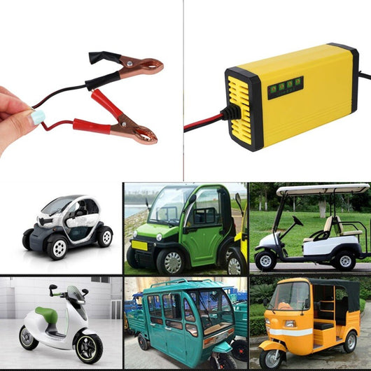Cargador Inteligente para Baterías de Motocicleta - Image 7