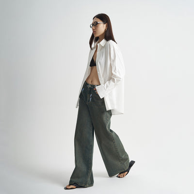 Pantalones Jeans Talle Alto Sueltos y Reductores para Mujer - Image 4