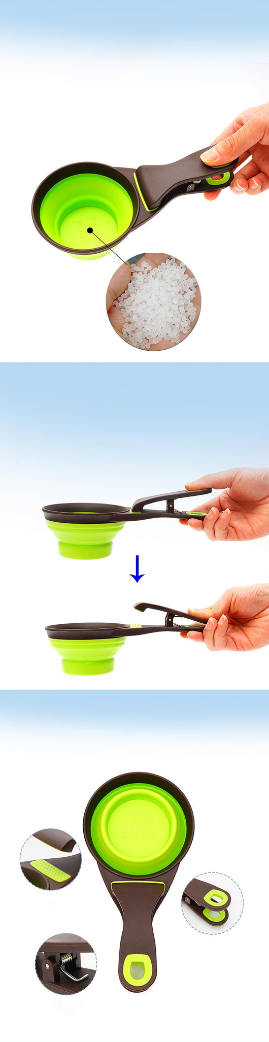 Comedero Plegable de Silicona para Perros y Gatos con Almacenamiento Integrado - Image 15