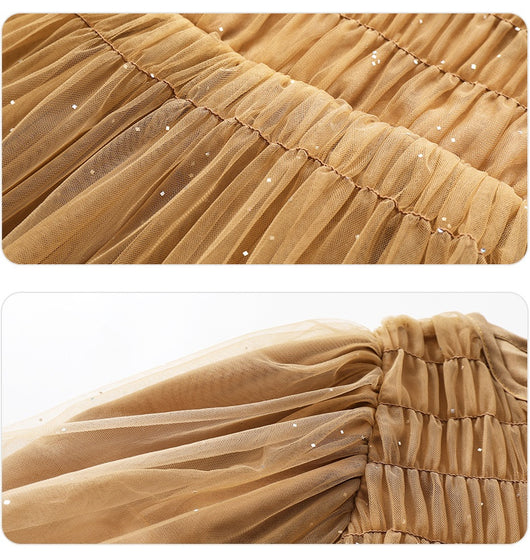 Vestido de Malla Elegante para Niña - Image 16