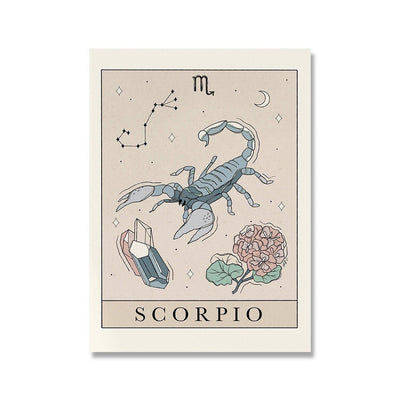 Cuadro de Tarot y Constelaciones - Póster Artístico de Lona - Image 17