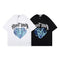Playera Holgada de Pareja Corazón Love - Unisex Manga Corta