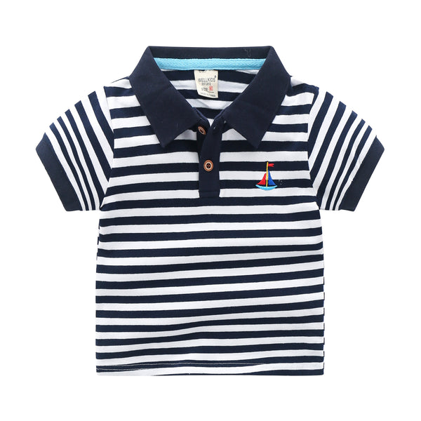 Polo Infantil de Manga Corta con Cuello - Image 10
