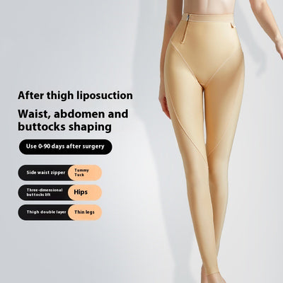 Pantalones Reductores con Cordón de Compresión Post-Liposucción