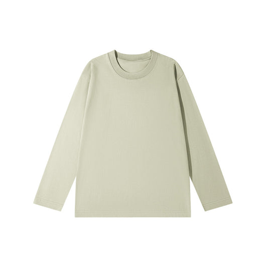 Camiseta Manga Larga Algodón 230g Cuello Redondo para Hombre - Image 18