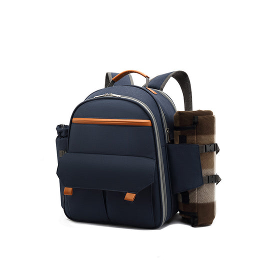 Mochila Térmica Portátil para Picnic con Compartimentos Multifuncionales - Image 3