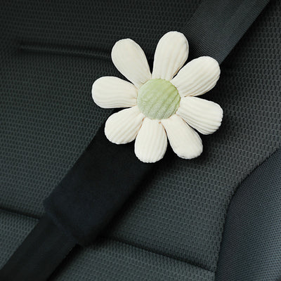 Reposacabezas de Peluche Floral para Auto - Image 5