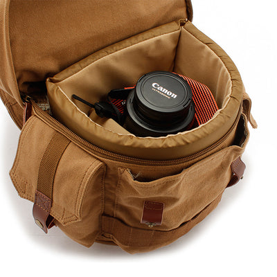 Bolsa Canvas para Cámara SLR - Multicolor Gran Capacidad con Correa de Hombro - Image 5