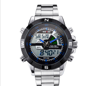 Reloj Despertador LCD Multifuncional con Luz Nocturna y Resistencia al Agua - Image 8