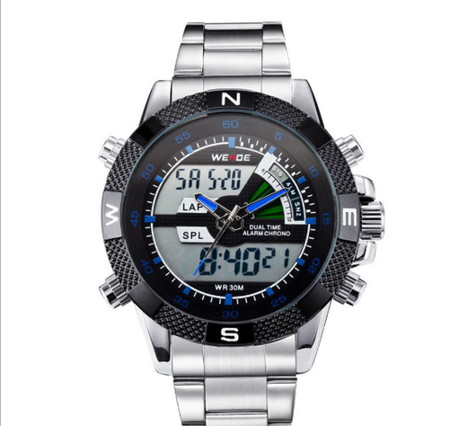 Reloj Despertador LCD Multifuncional con Luz Nocturna y Resistencia al Agua - Image 8