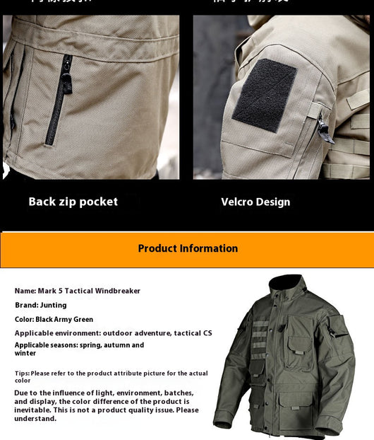 Abrigo Táctico Beetle Mark5 de Motociclista - Largo Medio - Image 12