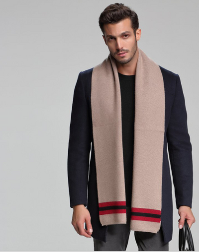 Bufanda de Cachemira para Hombre Otoño Invierno - Doble Faz Ejecutiva - Image 8