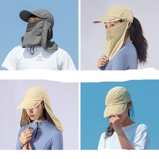 Sombrero de Verano Unisex con Protección UV para Rostro y Cuello - Image 12