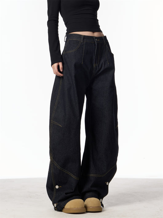 Pantalones Anchos Retro Primavera - Image 7