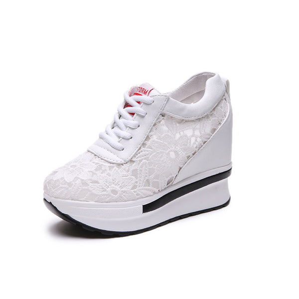 Zapatillas Deportivas Blancas con Malla Transpirable