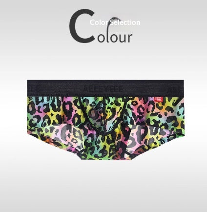 Bóxer Tipo Brief Estampado Leopardo Ultra Delgado para Hombre - Image 8