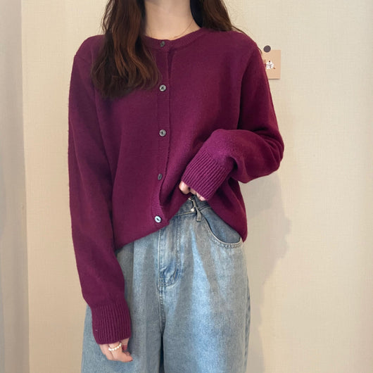 Cardigan de Cashmere Suelto Acolchado con Mangas Largas - Image 40