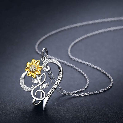 Collar Girasol en Plata Esterlina S925 - Image 6