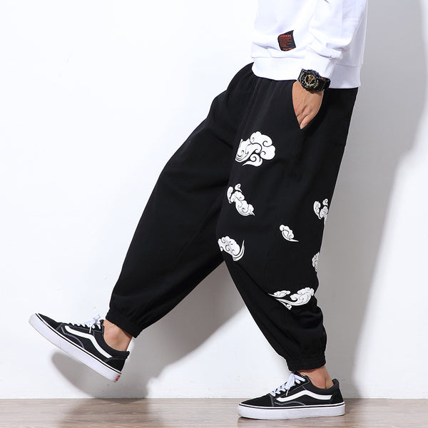 Pantalones Sueltos Casuales Xiangyun - Comodidad Asiática para Hombre