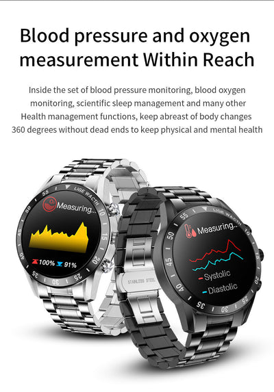 Pulsera Deportiva Inteligente Impermeable para Hombre con Podómetro - Image 24