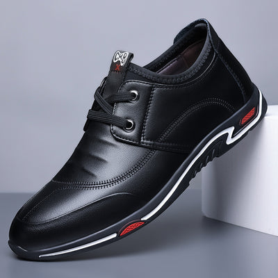 Zapatos Casuales de Cuero para Hombre con Suela Flexible y Transpirable - Image 5