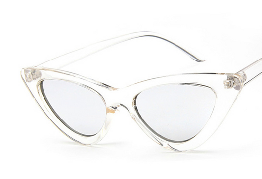 Gafas de Sol Estilo Ojo de Gato Triangular - Diseño Europeo para Parejas - Image 17