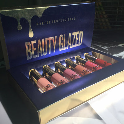 Set de 6 Labiales Líquidos Mate de Larga Duración