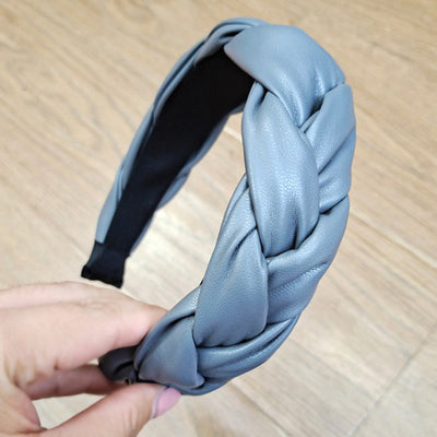 Diadema de Cuero Trenzado Estilo Europeo y Americano - Image 15