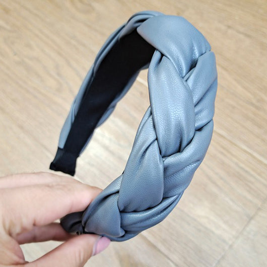 Diadema de Cuero Trenzado Estilo Europeo y Americano - Image 15
