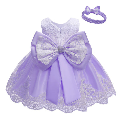 Vestido de Encaje con Falda Voluminosa - Image 21